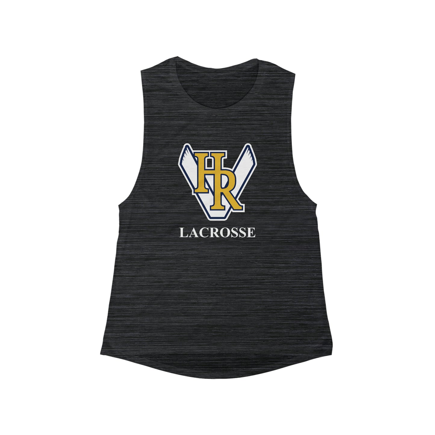 Women's HRV Lacrosse Bella + Canvas Flowy Scoop Muscle Tank