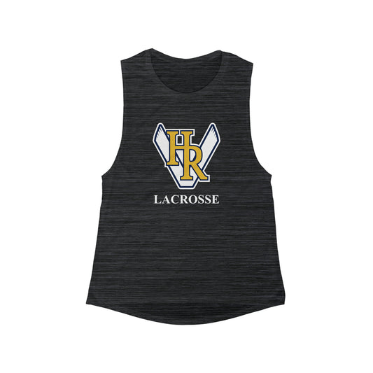Women's HRV Lacrosse Bella + Canvas Flowy Scoop Muscle Tank