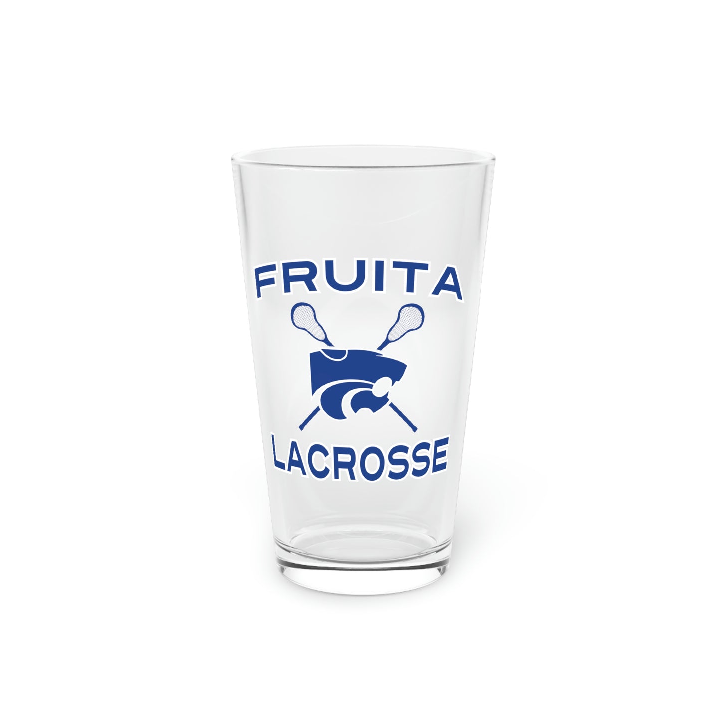 Fruita Lacrosse Pint Glass