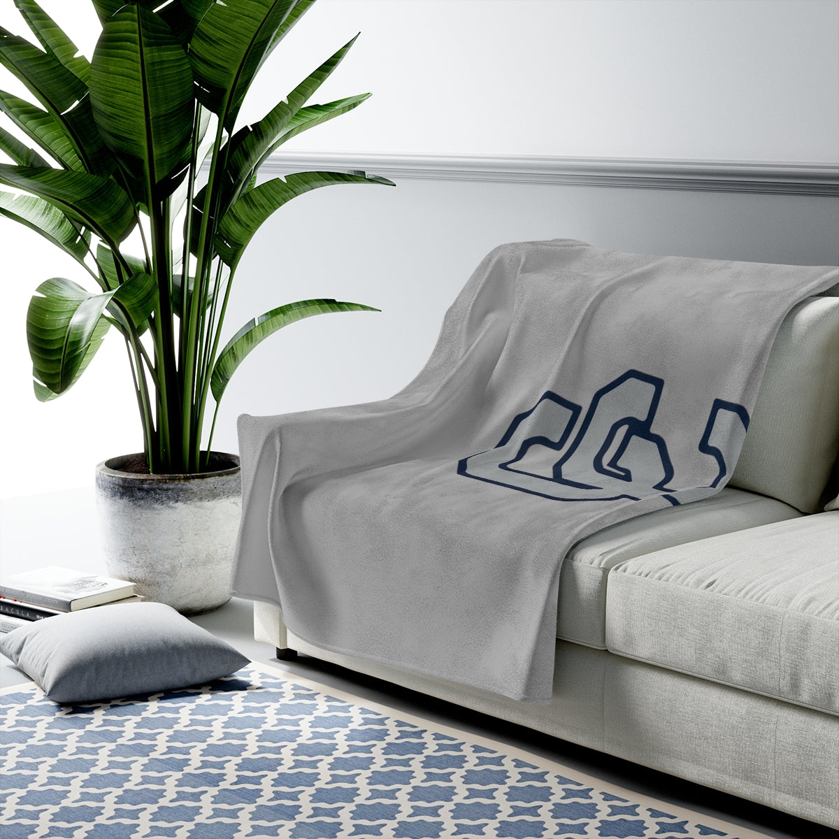Corner Canyon Velveteen Plush Blanket