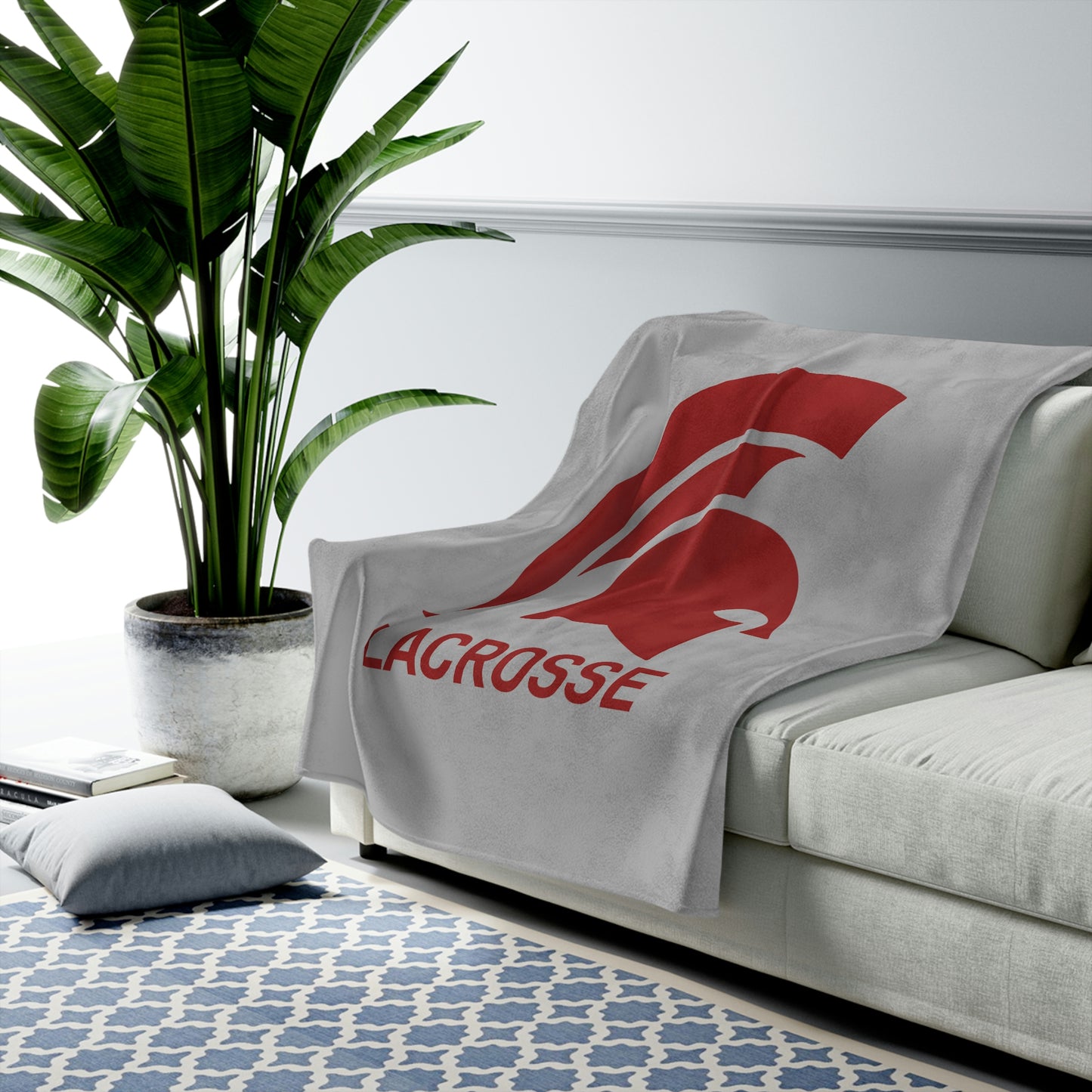 IGH Lax Velveteen Plush Blanket