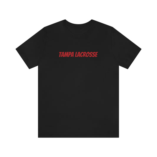 Adult Tampa Club Lacrosse Bella + Canvas Short Sleeve Cotton Tee