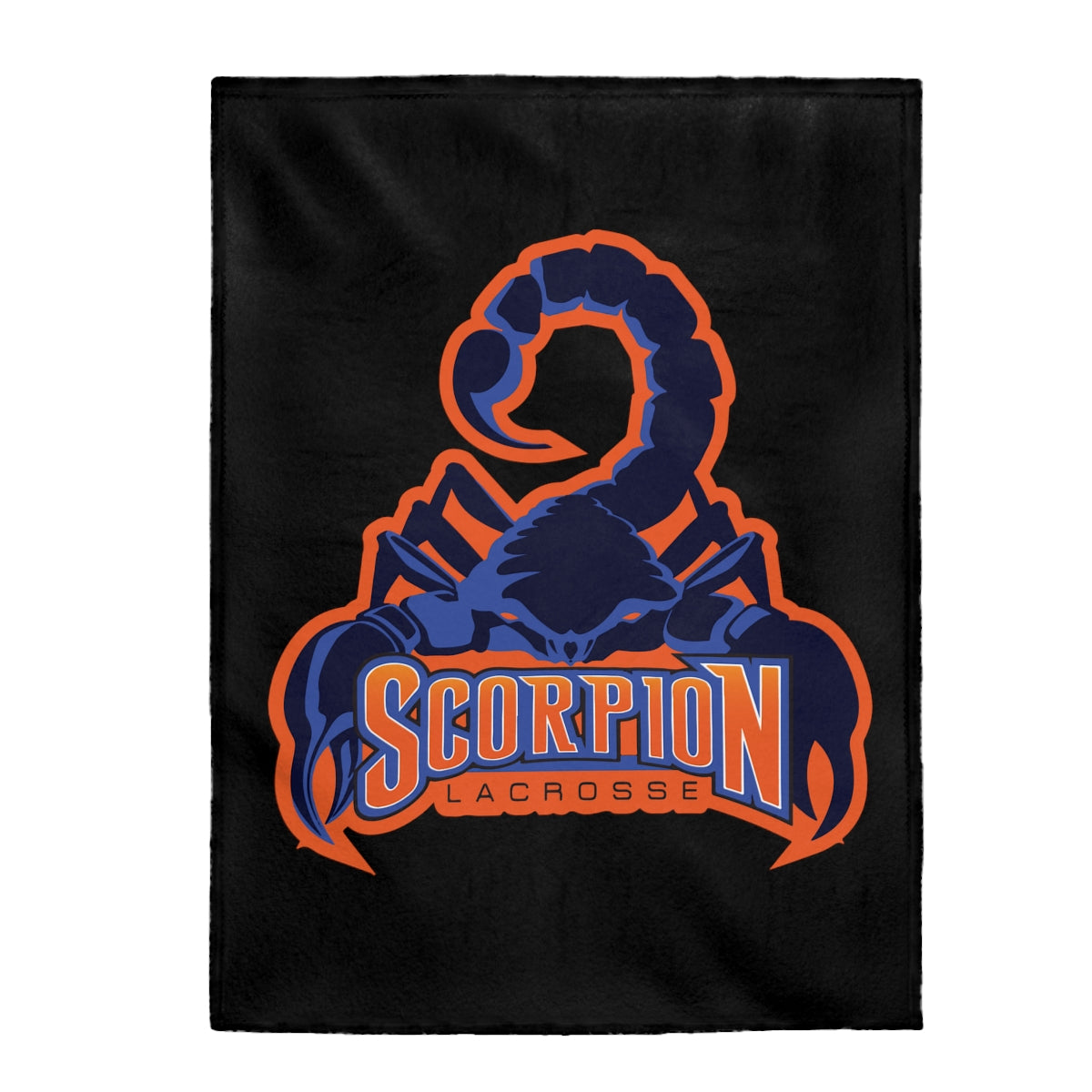 Billings Scorpions Velveteen Plush Blanket