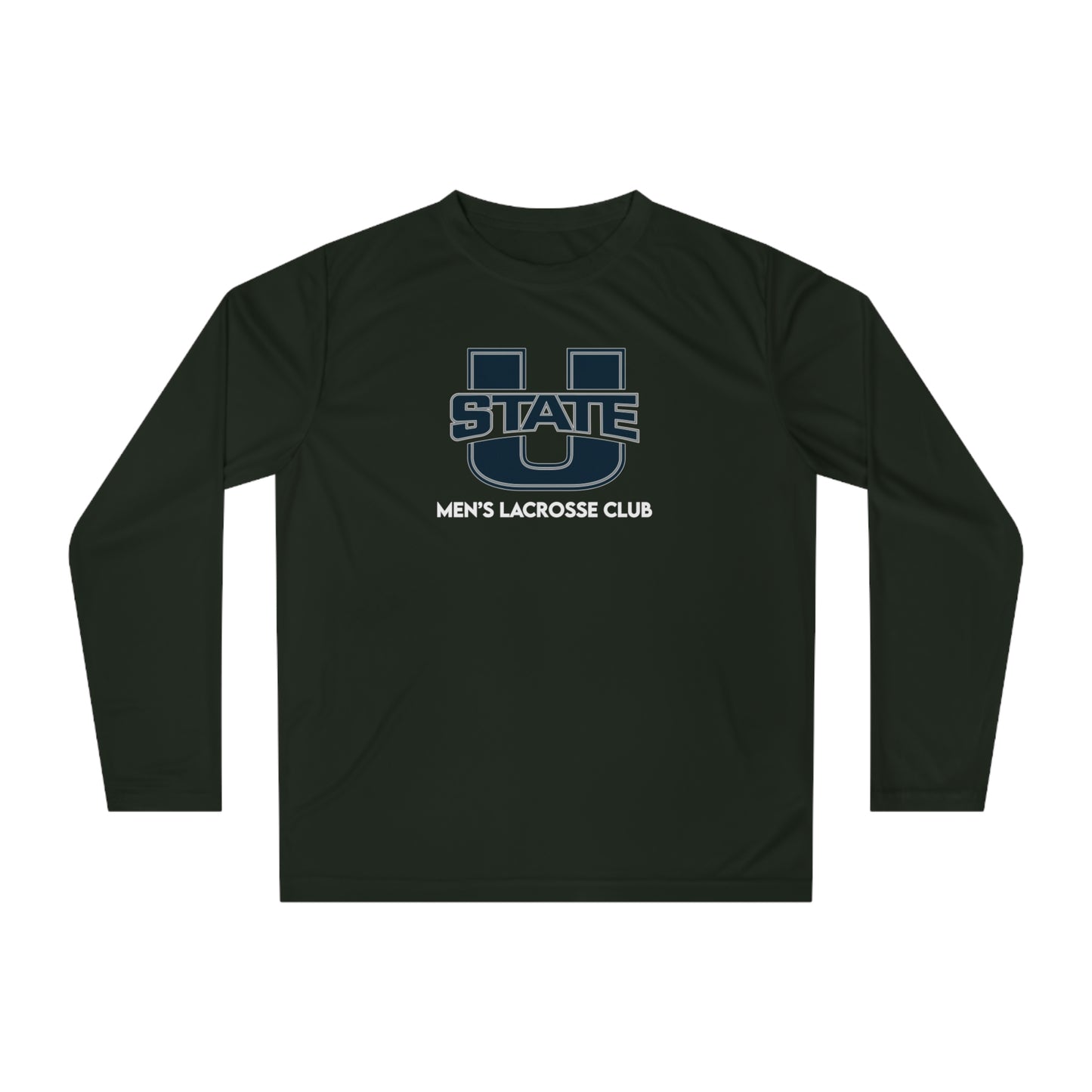 Adult USU Lacrosse Team 365 Performance Long Sleeve Shirt