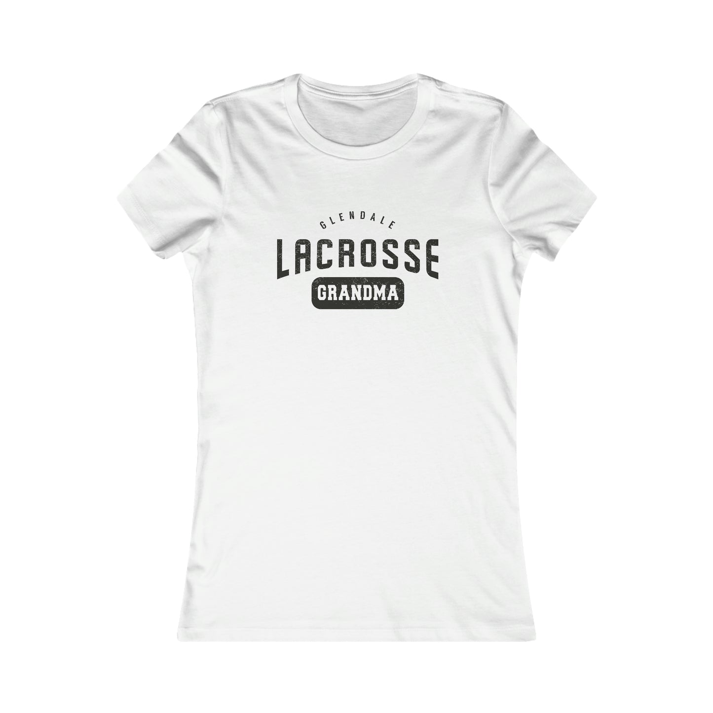 Women's Glendale HS Lacrosse Bella + Canvas Short Sleeve Cotton Tee - Grandma