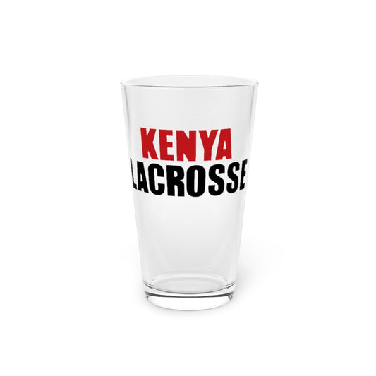 Kenya Lacrosse Pint Glass (16oz)