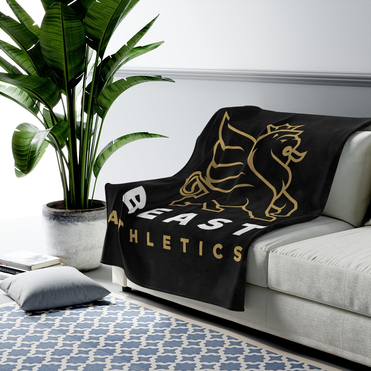 Beast Athletics Velveteen Plush Blanket