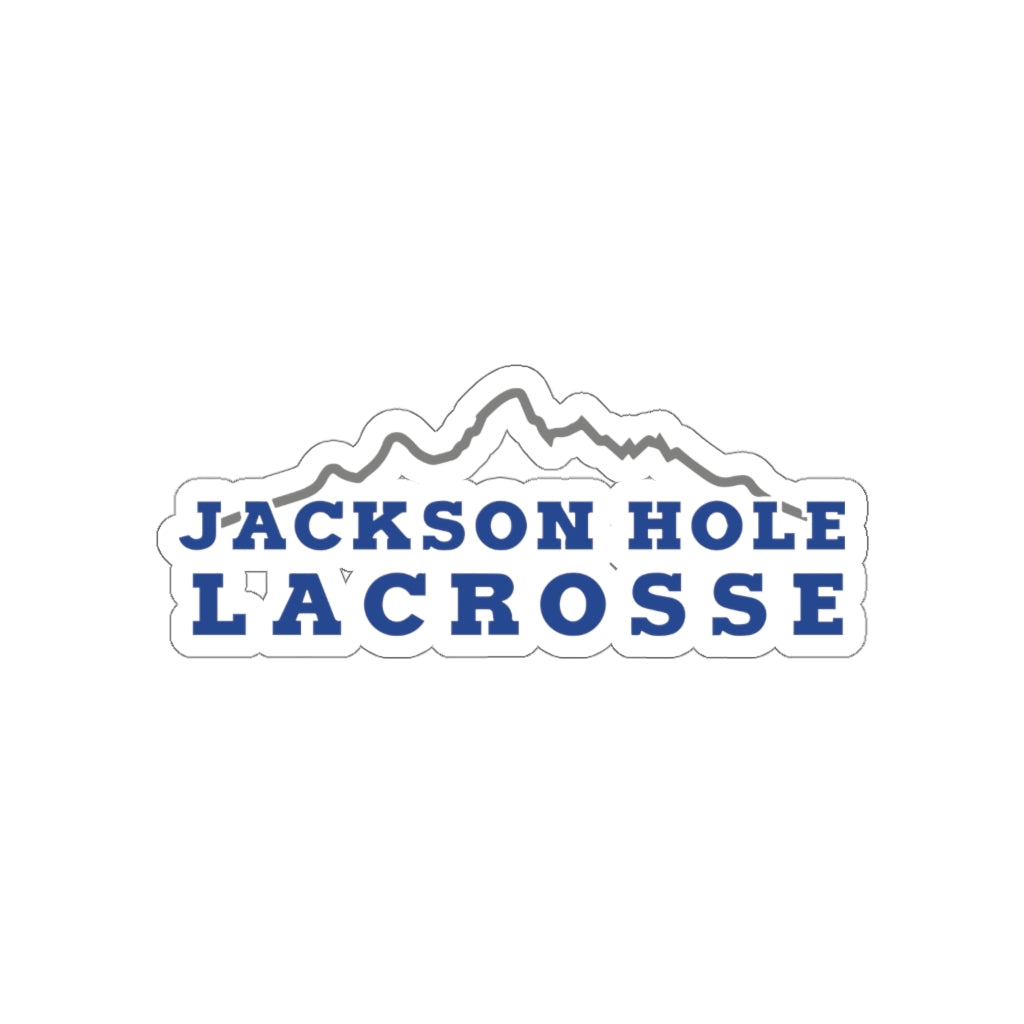 Jackson Hole Lacrosse Die-Cut Sticker