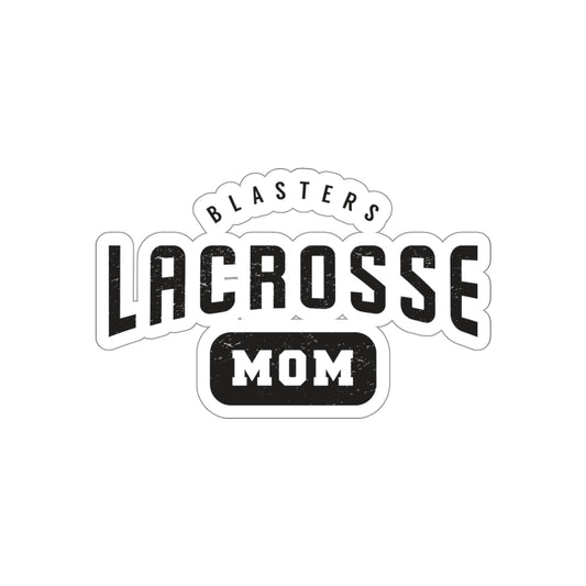 Blasters MS Lacrosse Die-Cut Stickers - Mom