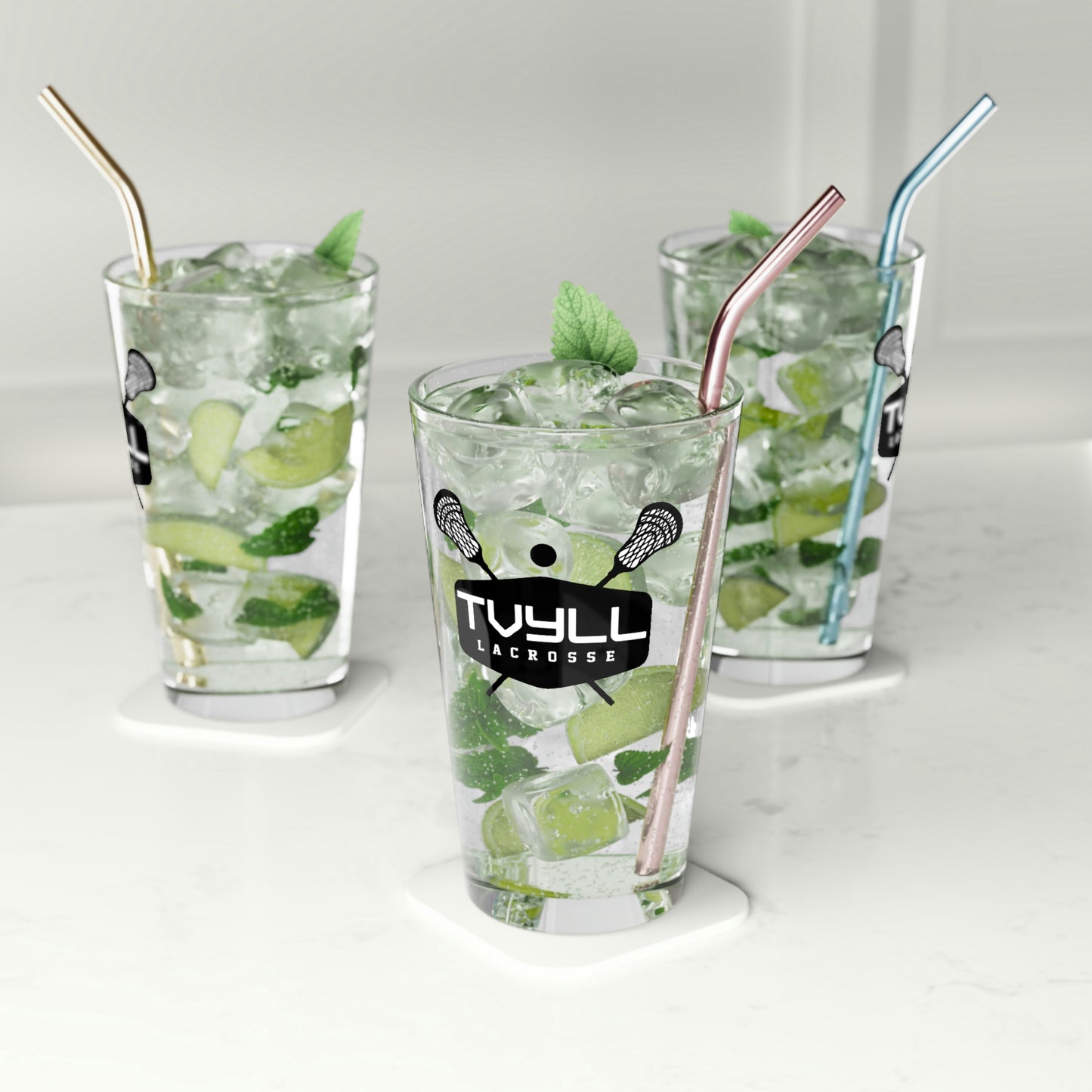TVYLL Lacrosse - Pint Glass