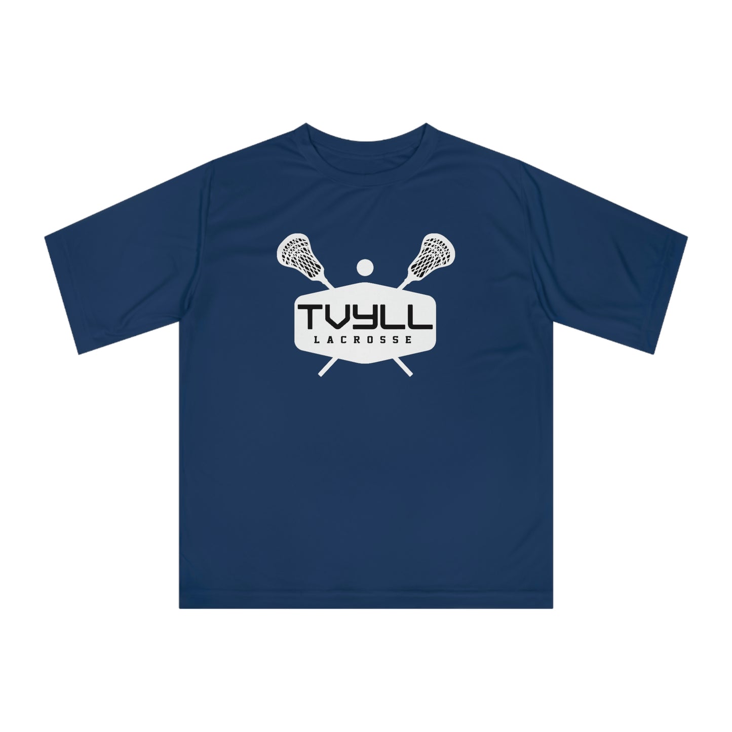 Adult TVYLL Lacrosse Team 365 Zone Performance T-shirt