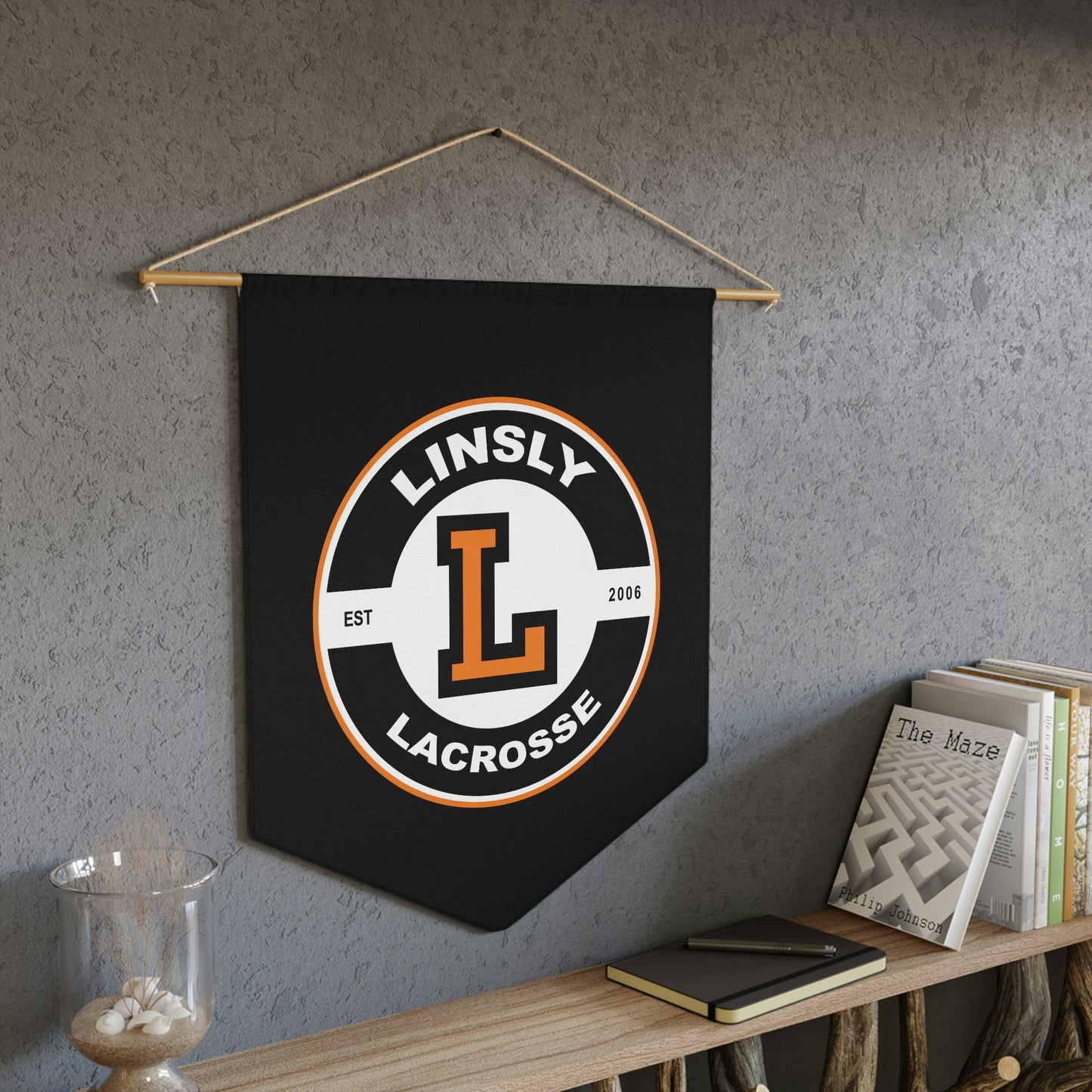 Linsly Lacrosse Pennant