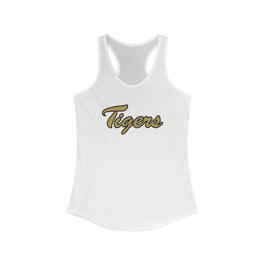 Women's Drip Tigers Lacrosse Next Level Racerback Tank