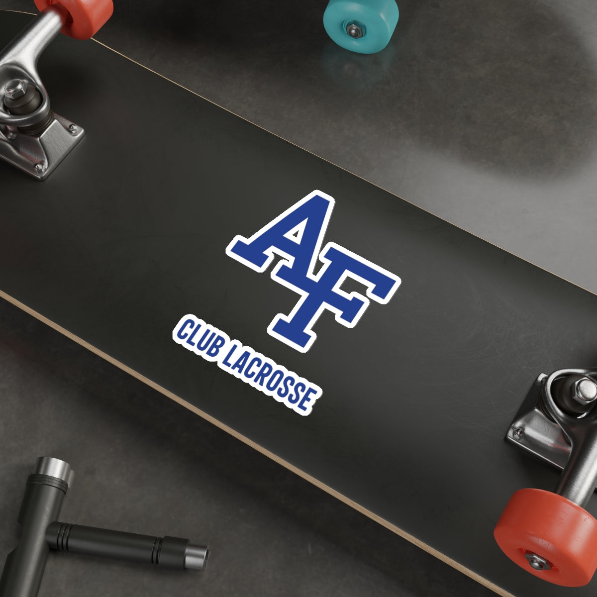 AF Club Lacrosse Die-Cut Sticker
