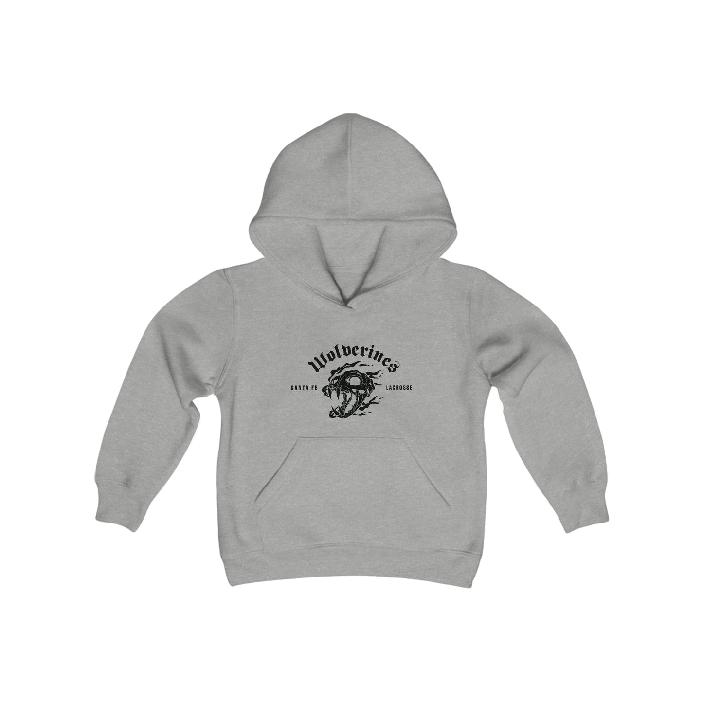 Youth Santa Fe Lacrosse Gildan Hoodie