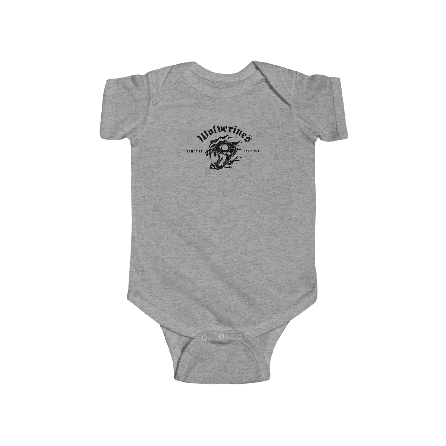 Infant Santa Fe Lacrosse Rabbit Skins Onesie