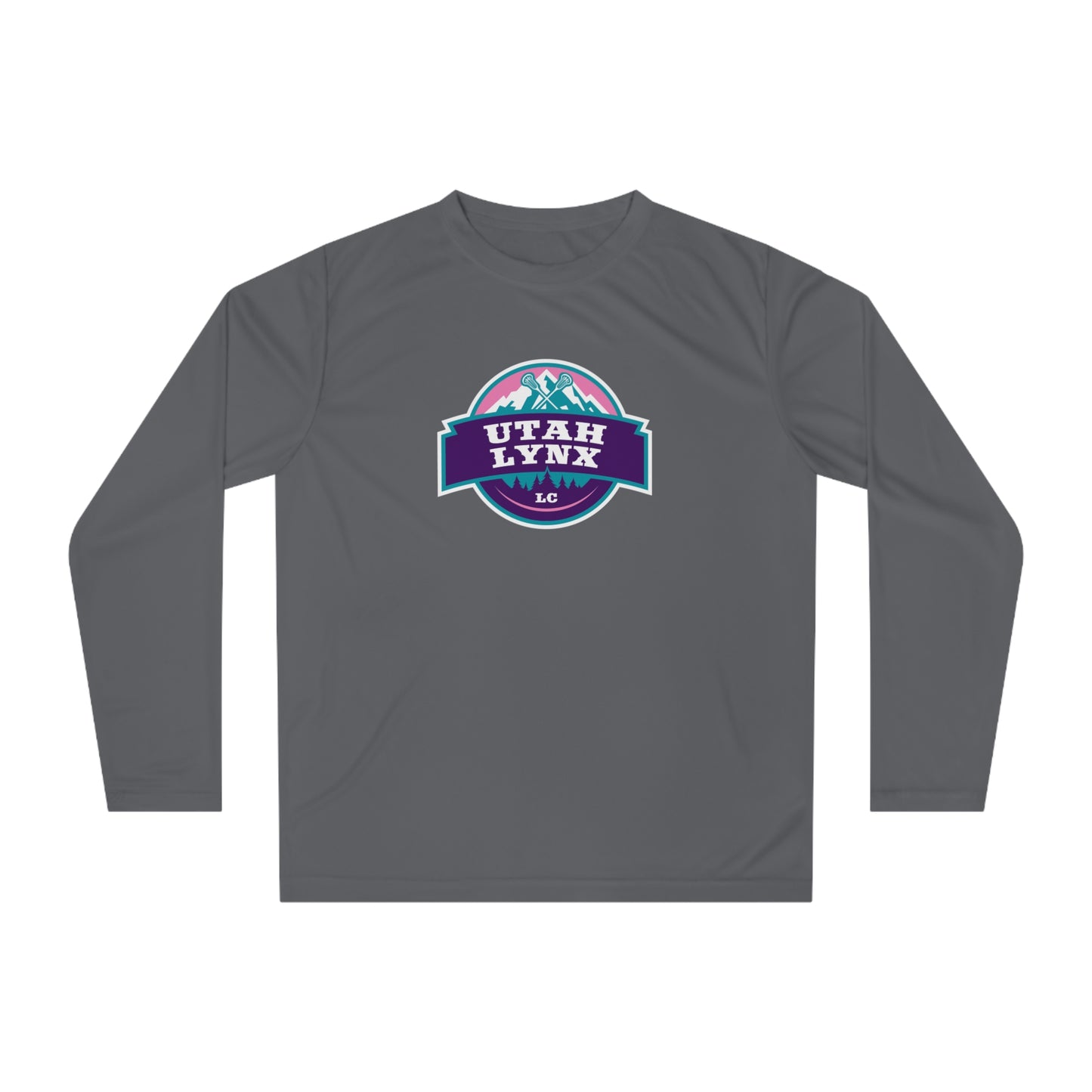 Adult Utah Lynx Team 365 Performance Long Sleeve Shirt