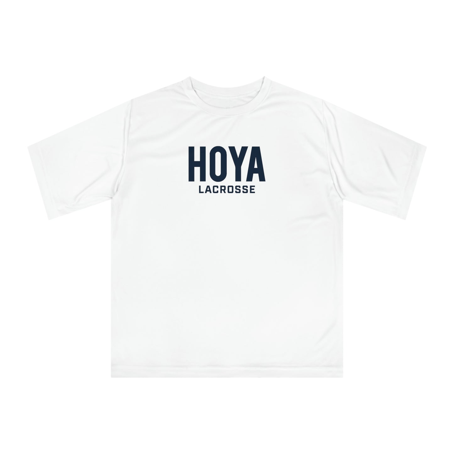 Adult Hoyas Lacrosse Zone Performance T-shirt