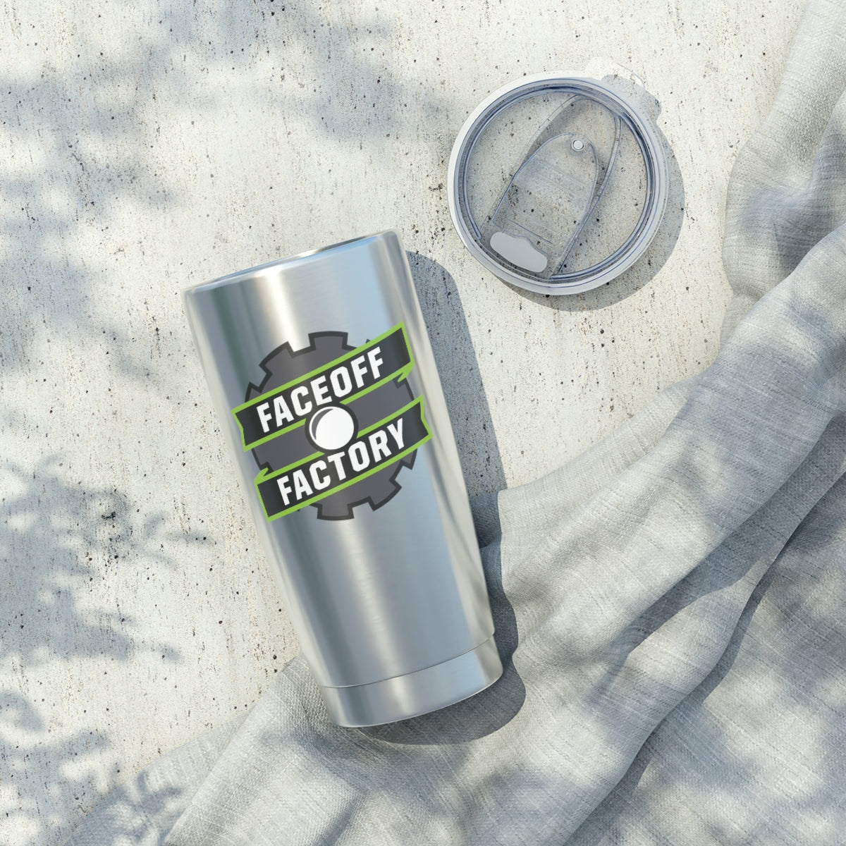 Faceoff Factory 20oz Insulated Tumbler