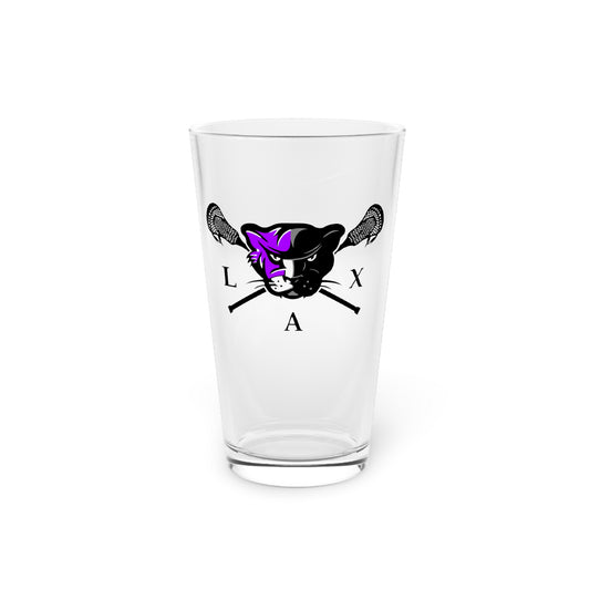 LaxCats Pint Glass