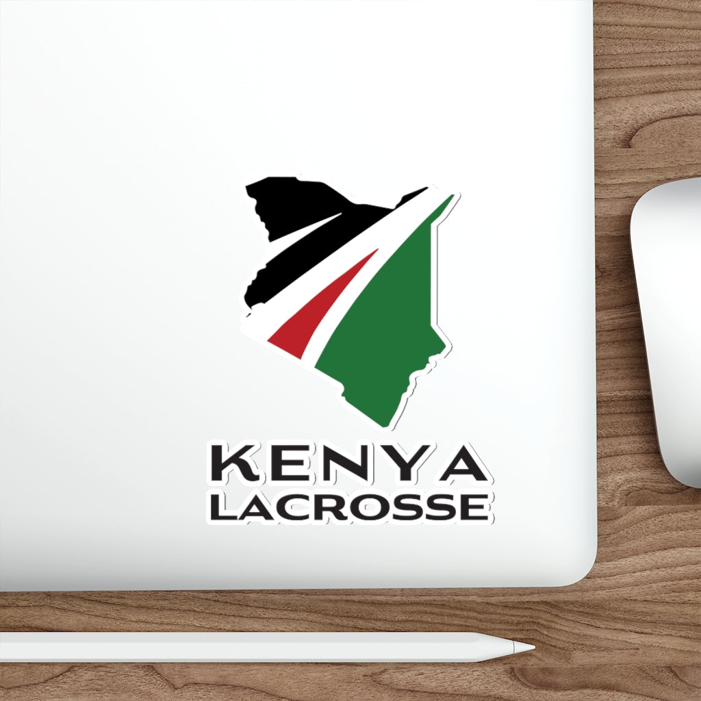 Kenya Lacrosse Die-Cut Sticker