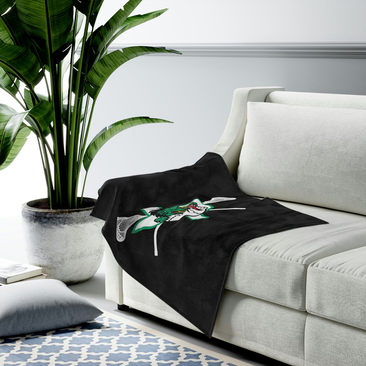 Southlake Carroll  Velveteen Plush Blanket