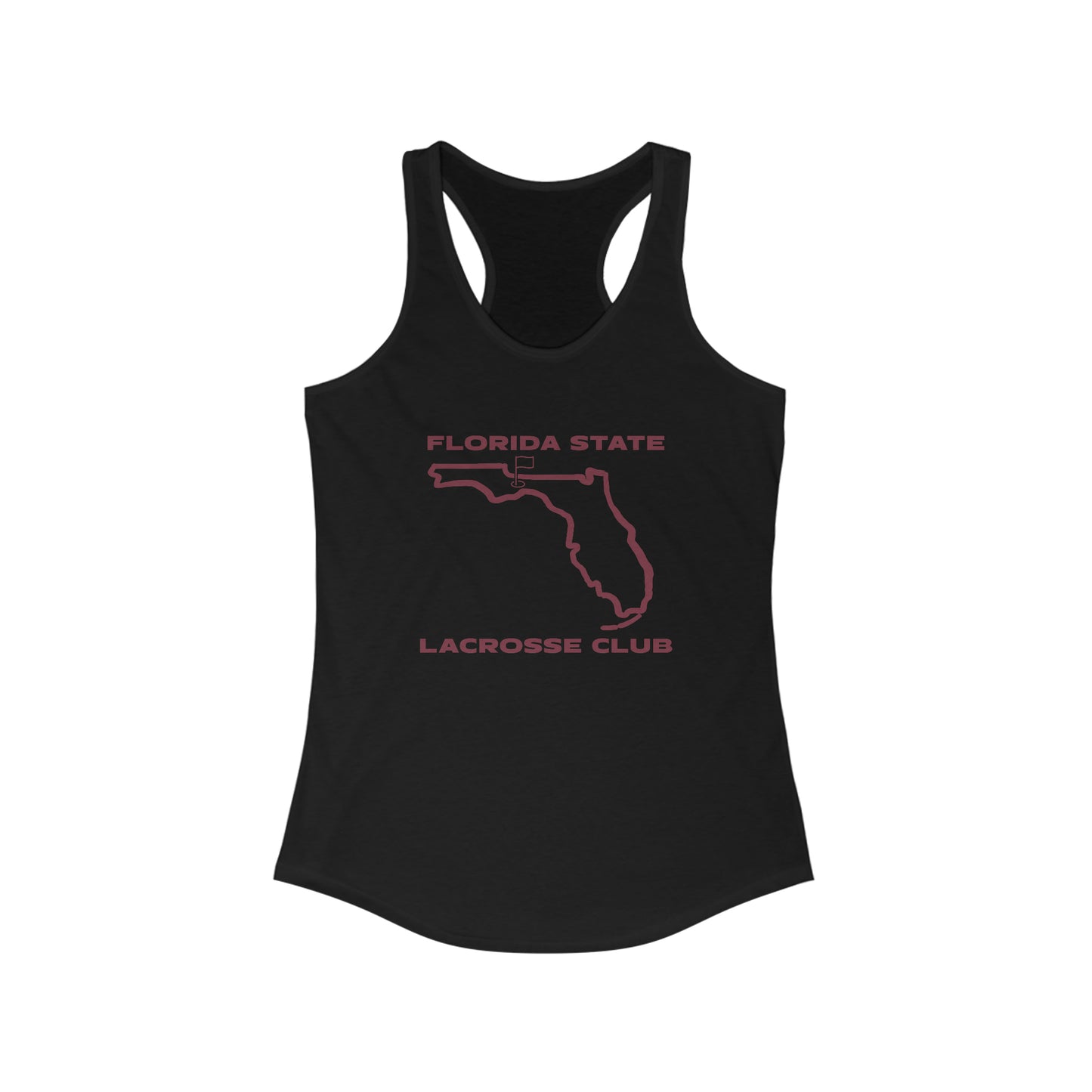 Women's FSU Lacrosse Next Level Racerback Tank