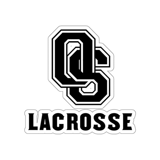 Old Saybrook Lacrosse Die-Cut Stickers