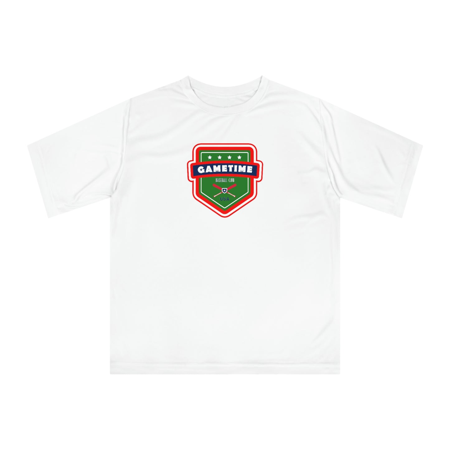 Adult Gametime Baseball Club Team 365 Zone Performance T-shirt