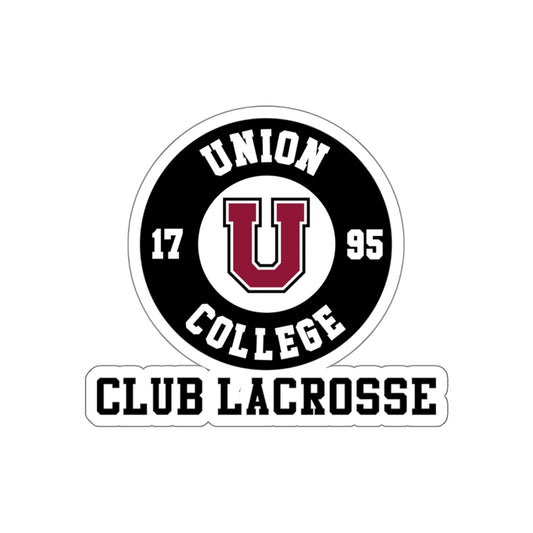 Union Club Lacrosse Die-Cut Stickers