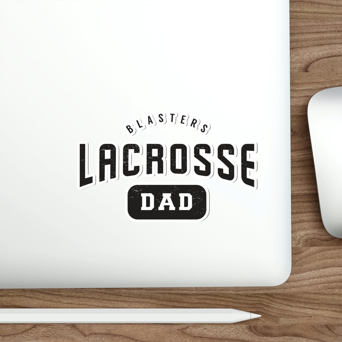 Blasters MS Lacrosse Die-Cut Stickers - Dad
