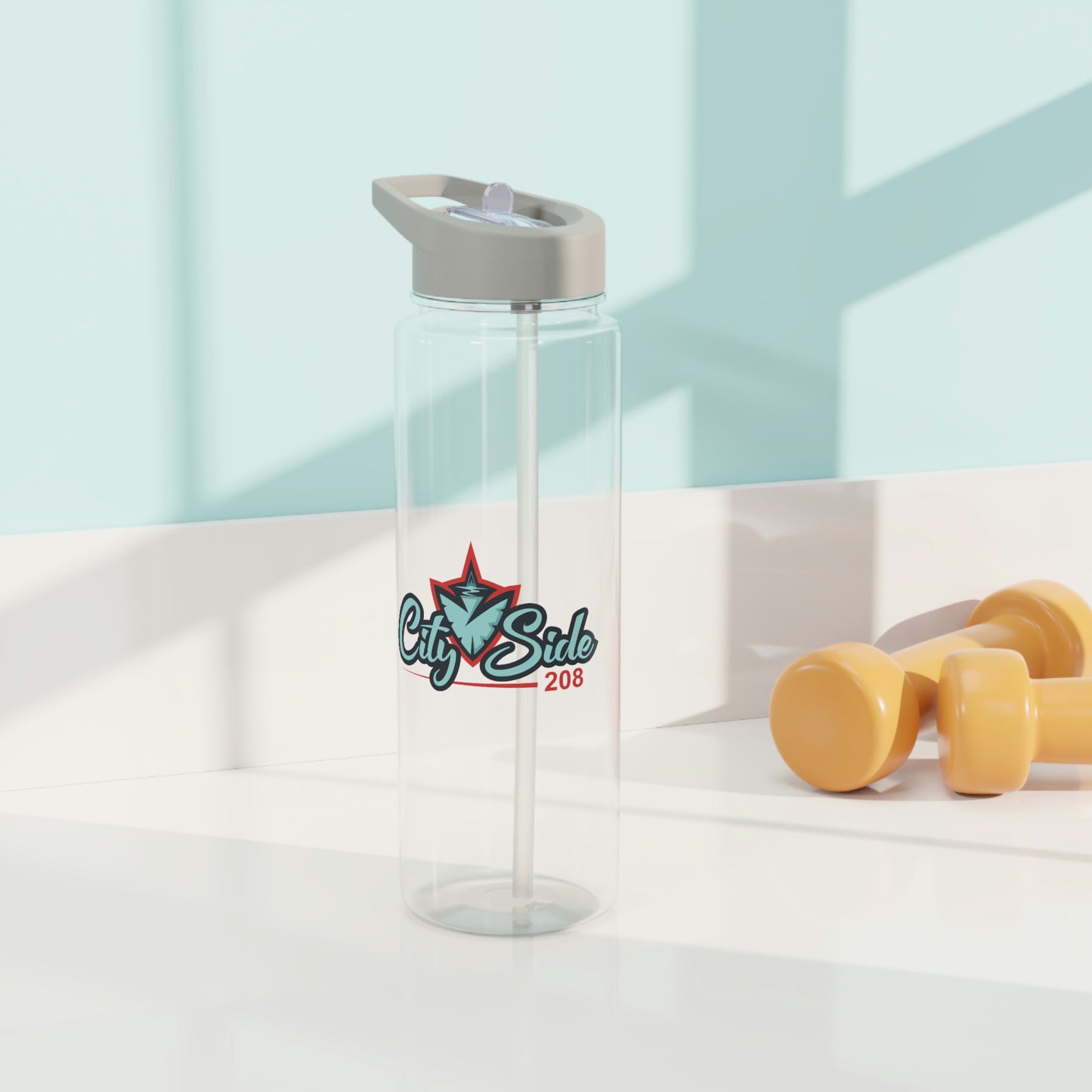 CitySide208 Lacrosse Tritan Water Bottle