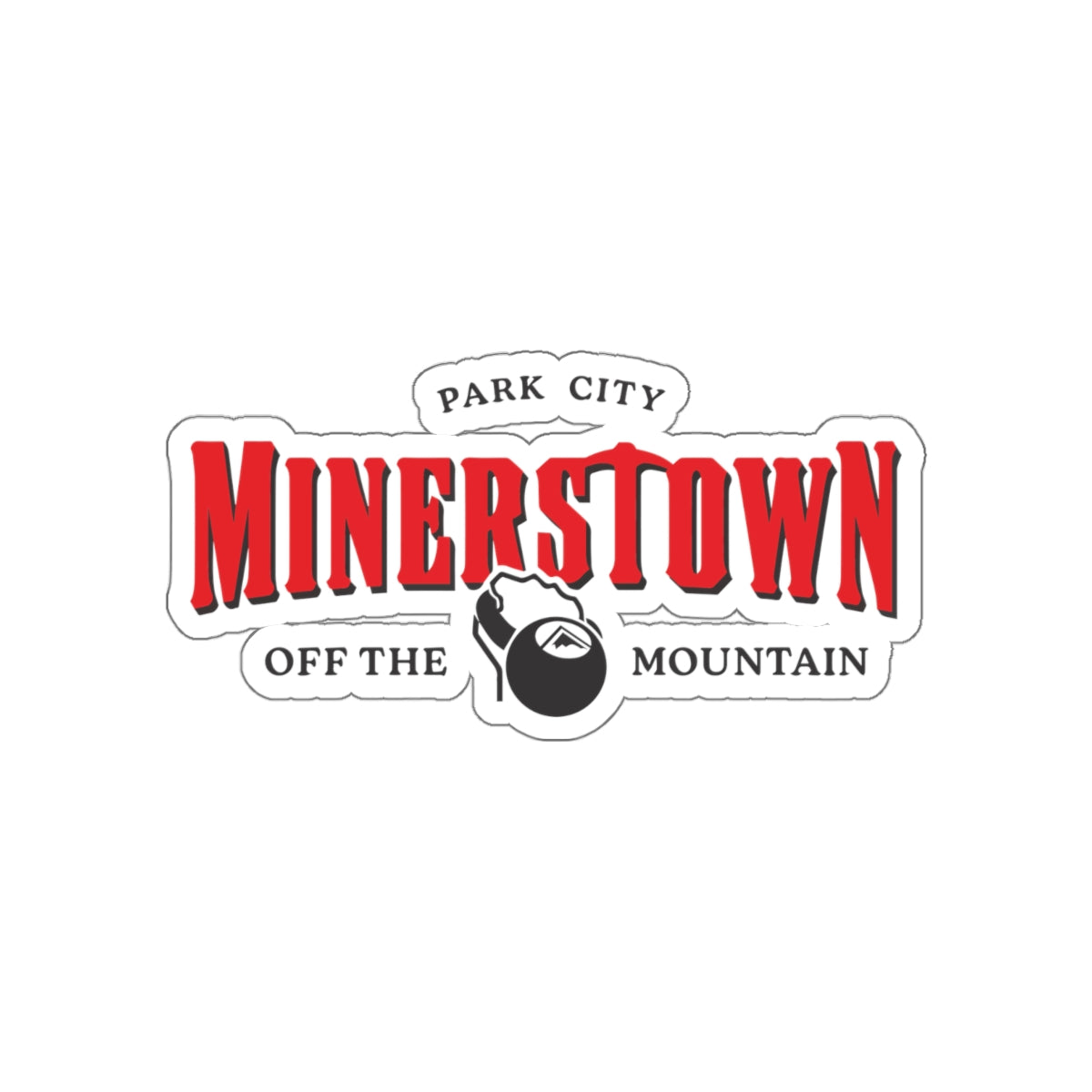 Minerstown Die-Cut Stickers