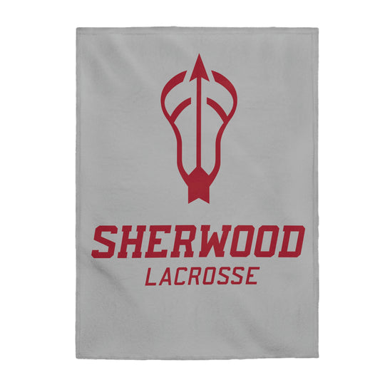 Sherwood Lacrosse Velveteen Plush Blanket