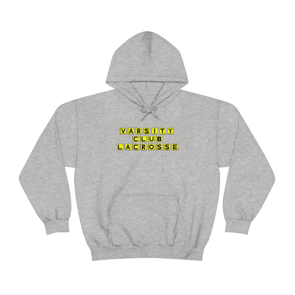 Adult Varsity Club Lacrosse Gildan Heavy Blend™ Hooded Sweatshirt - Waffle