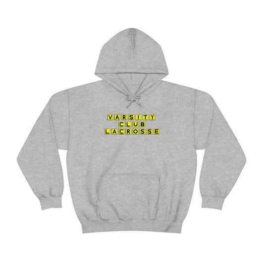 Adult Varsity Club Lacrosse Gildan Heavy Blend™ Hooded Sweatshirt - Waffle