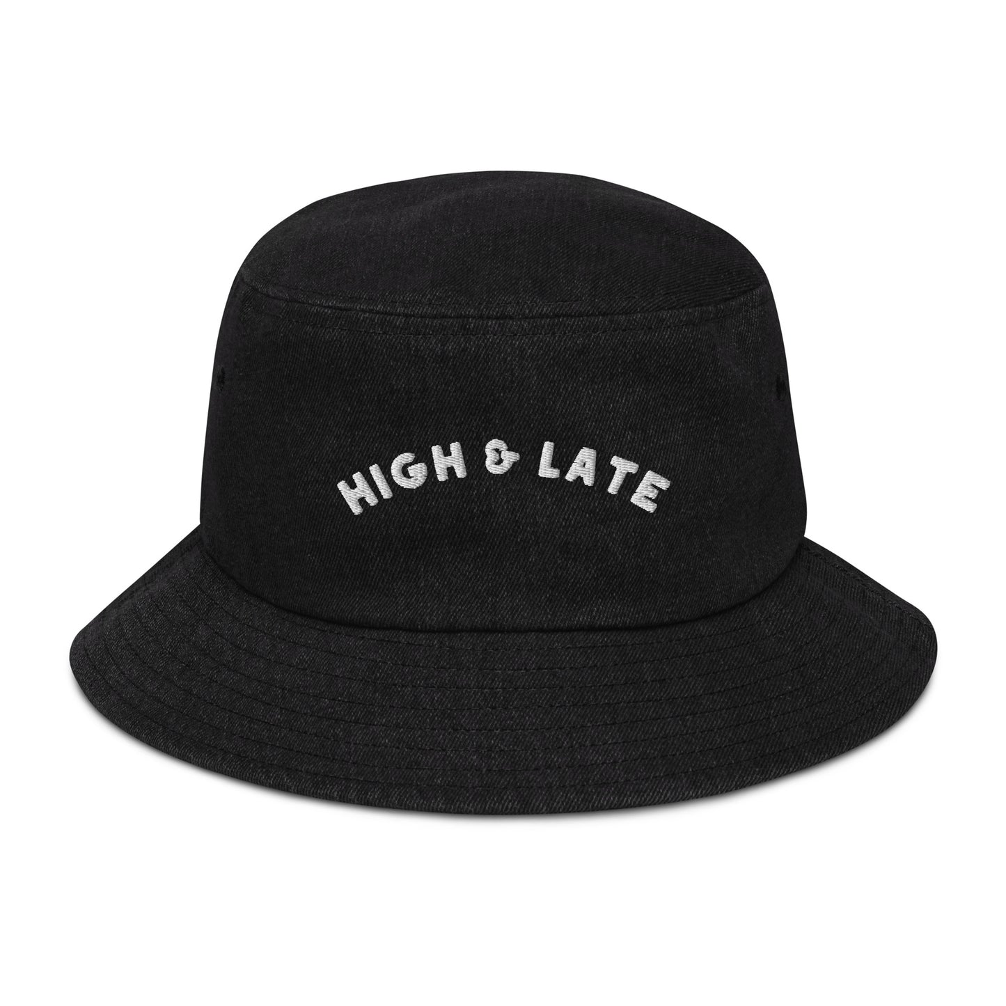 Denim bucket hat