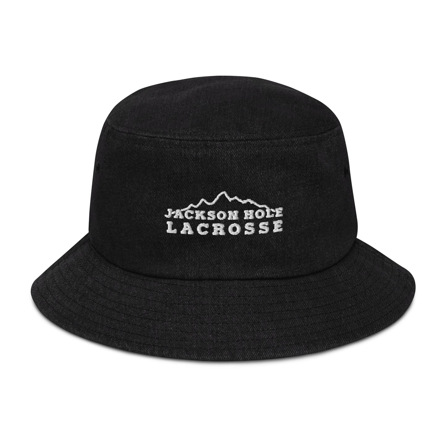 Jackson Hole Lacrosse Denim Bucket Hat