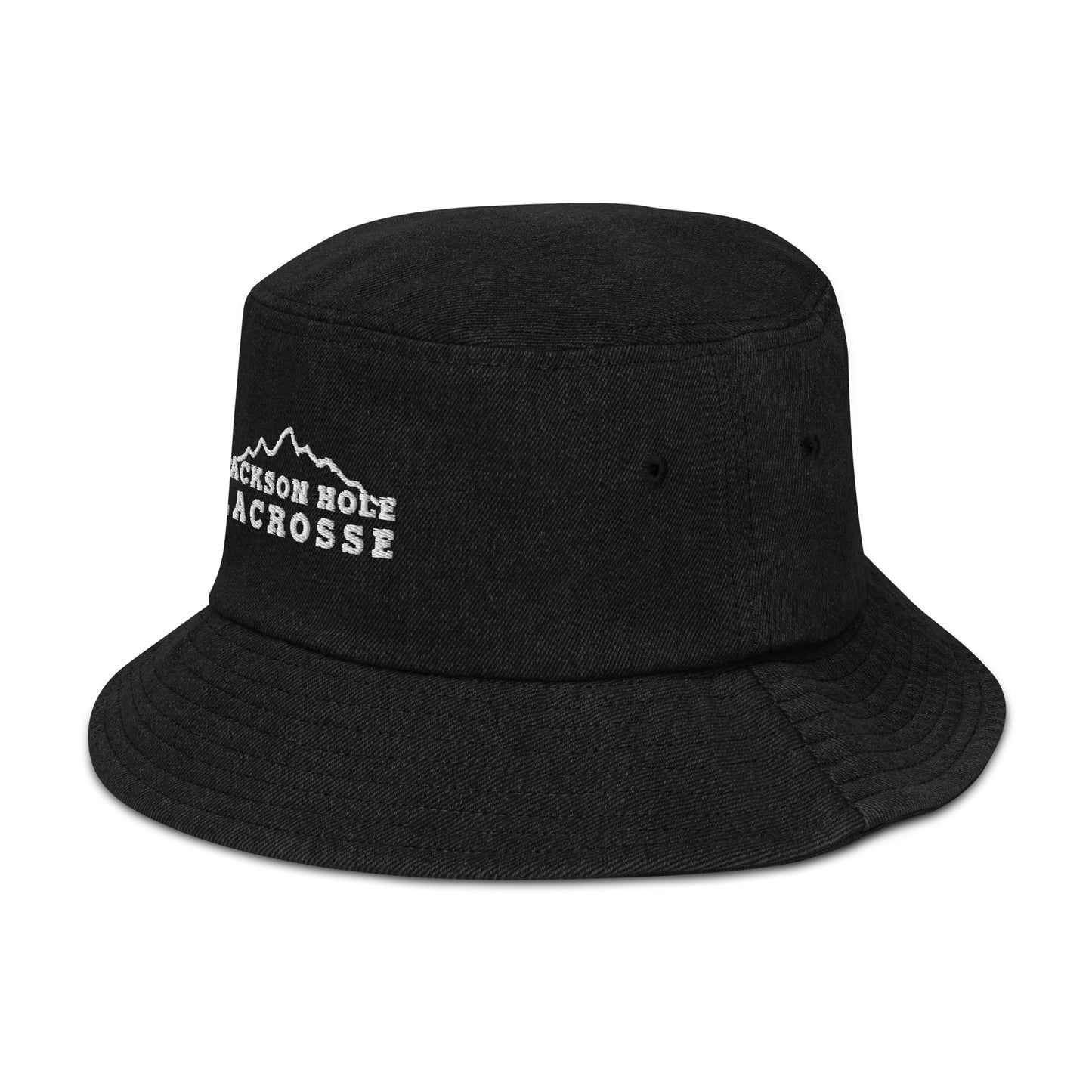 Jackson Hole Lacrosse Denim Bucket Hat