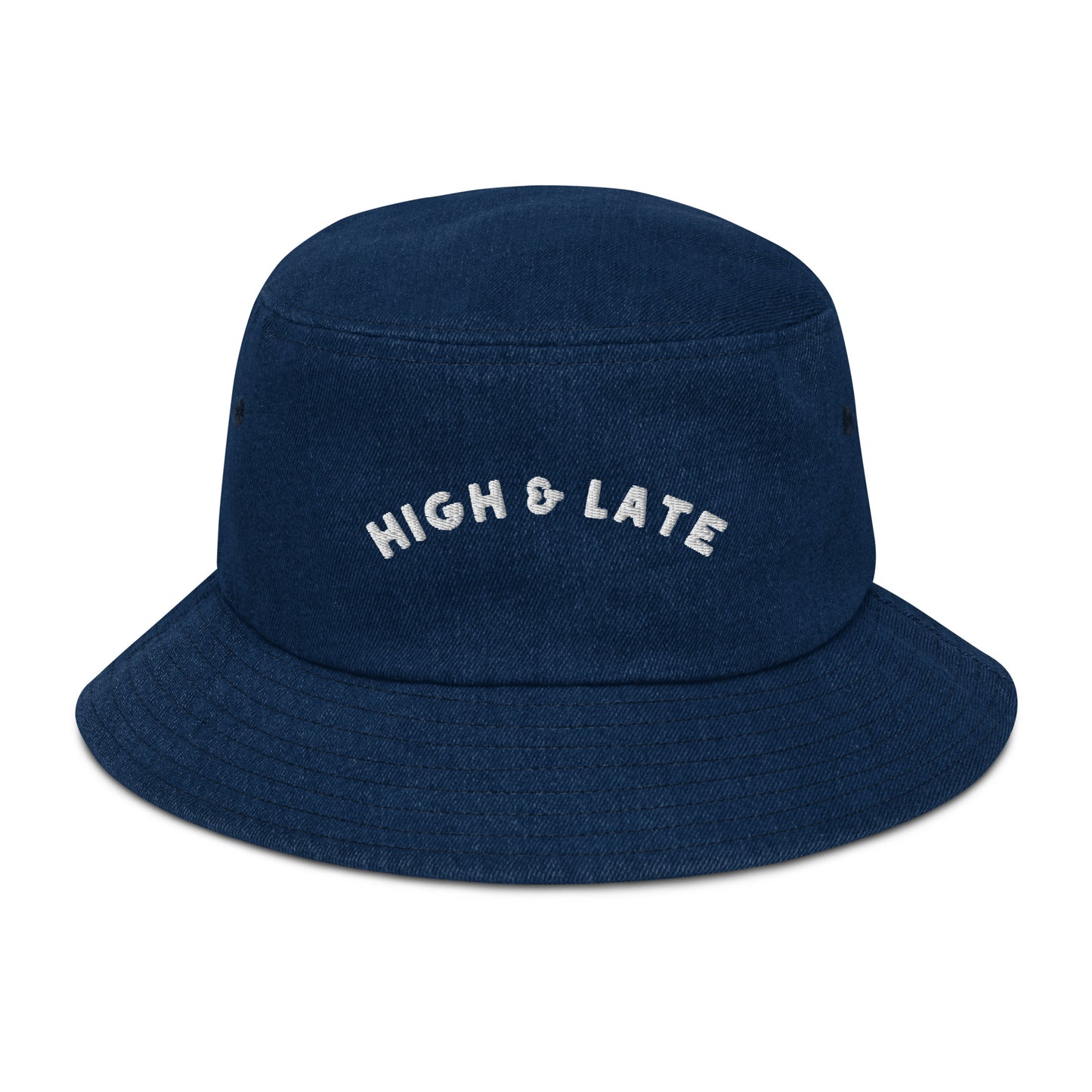 Denim bucket hat
