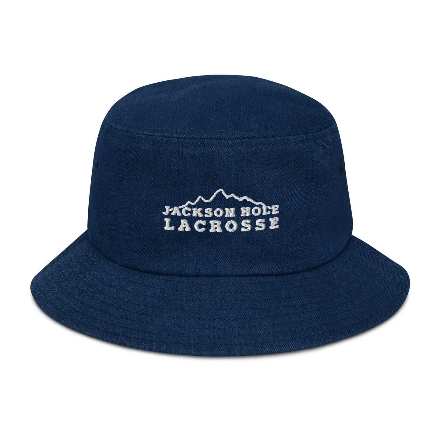 Jackson Hole Lacrosse Denim Bucket Hat