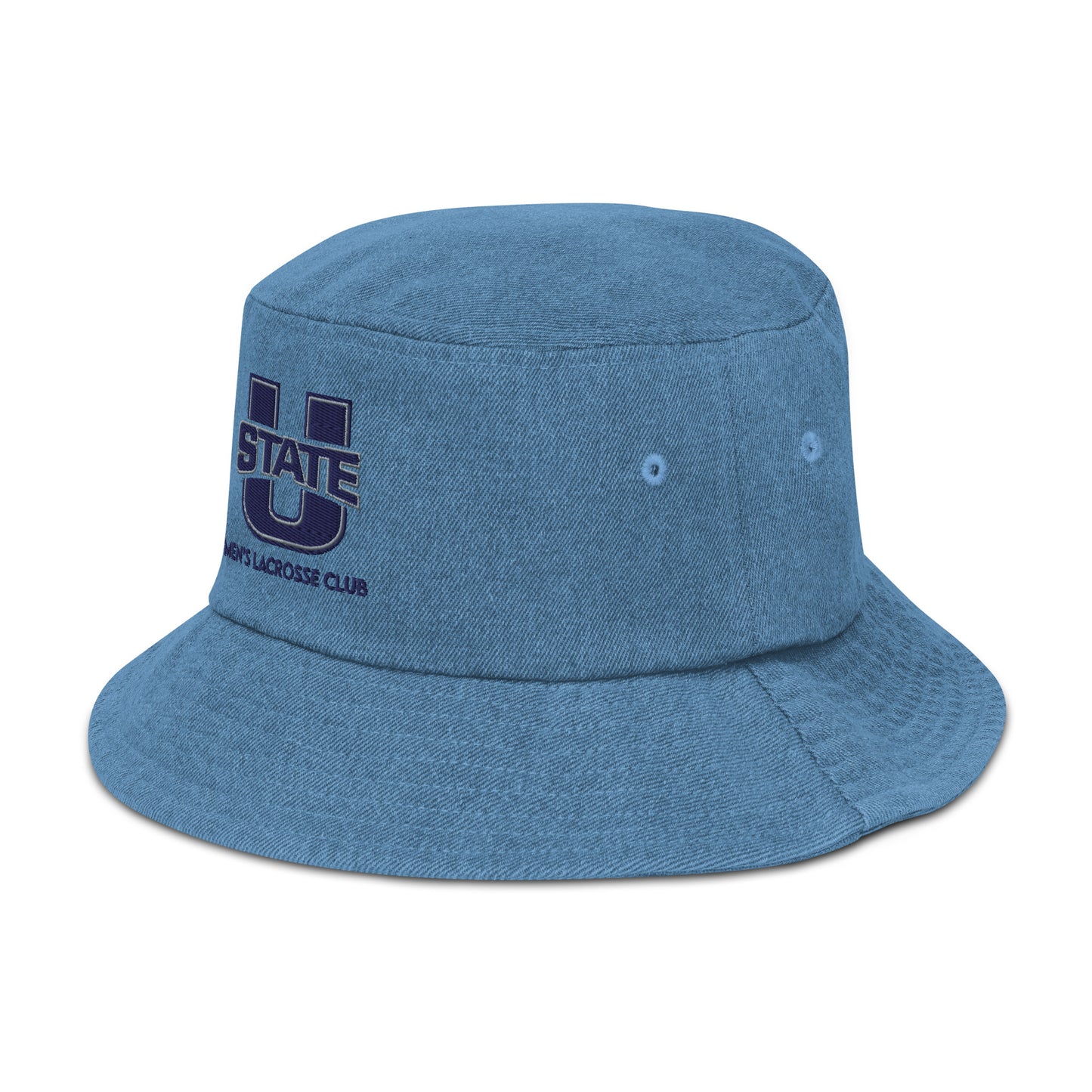 USU Lacrosse Denim Bucket Hat