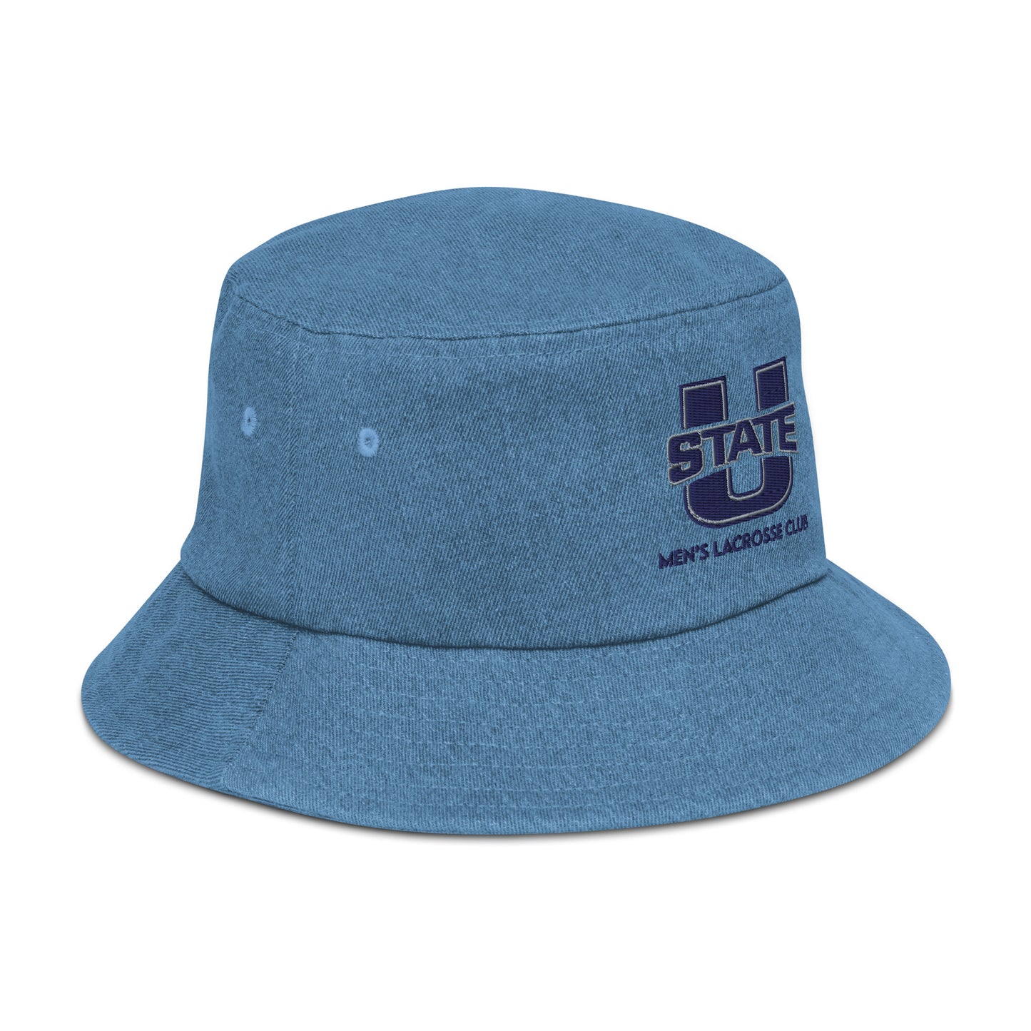 USU Lacrosse Denim Bucket Hat