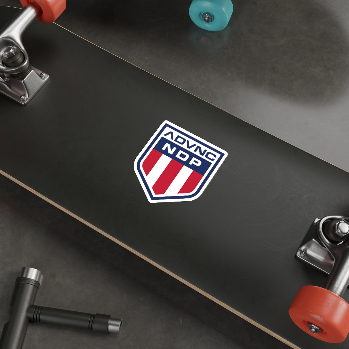 ADVNC Lacrosse Die-Cut Stickers