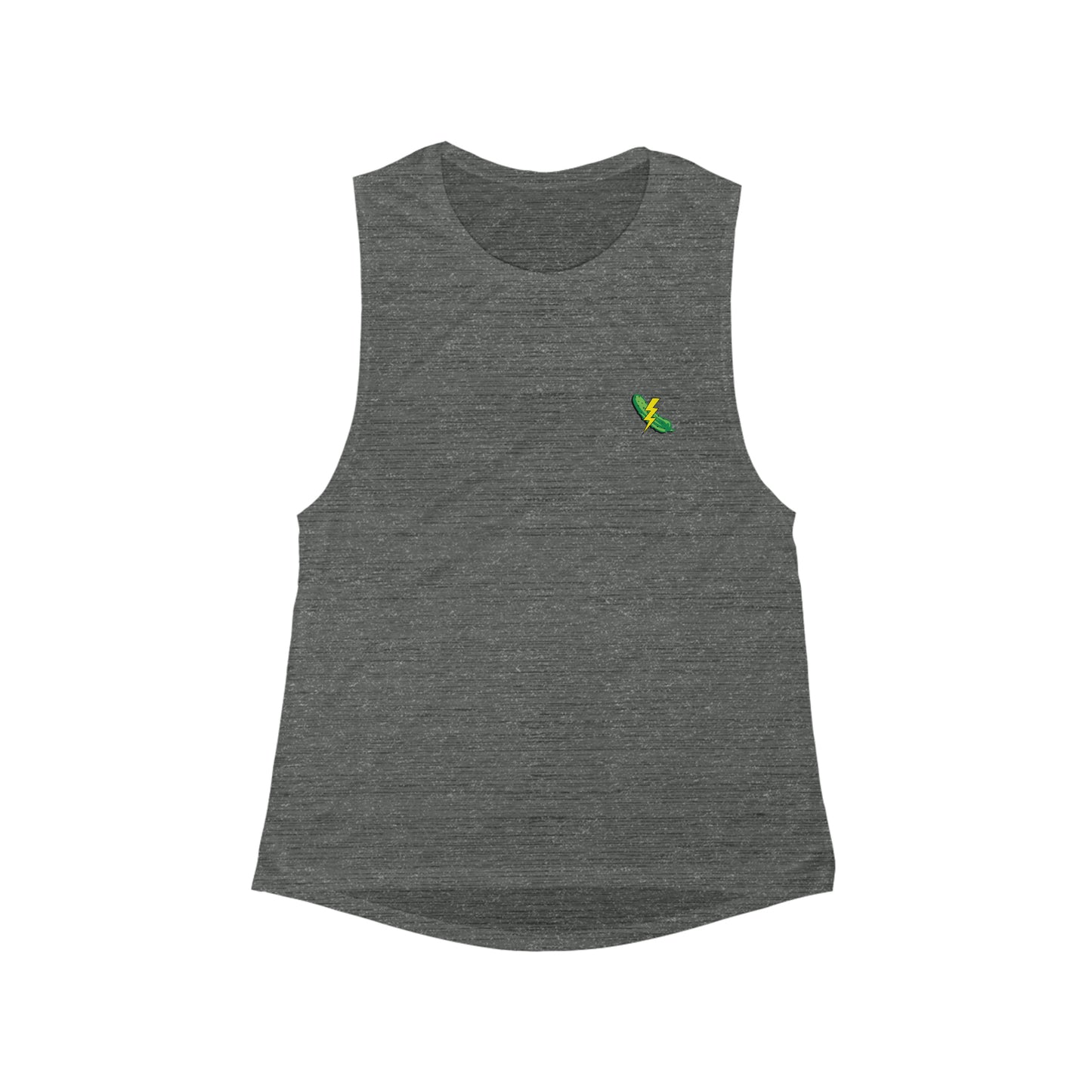 Women's Electric Pickle Experience Bella + Canvas Flowy Scoop Muscle Tank