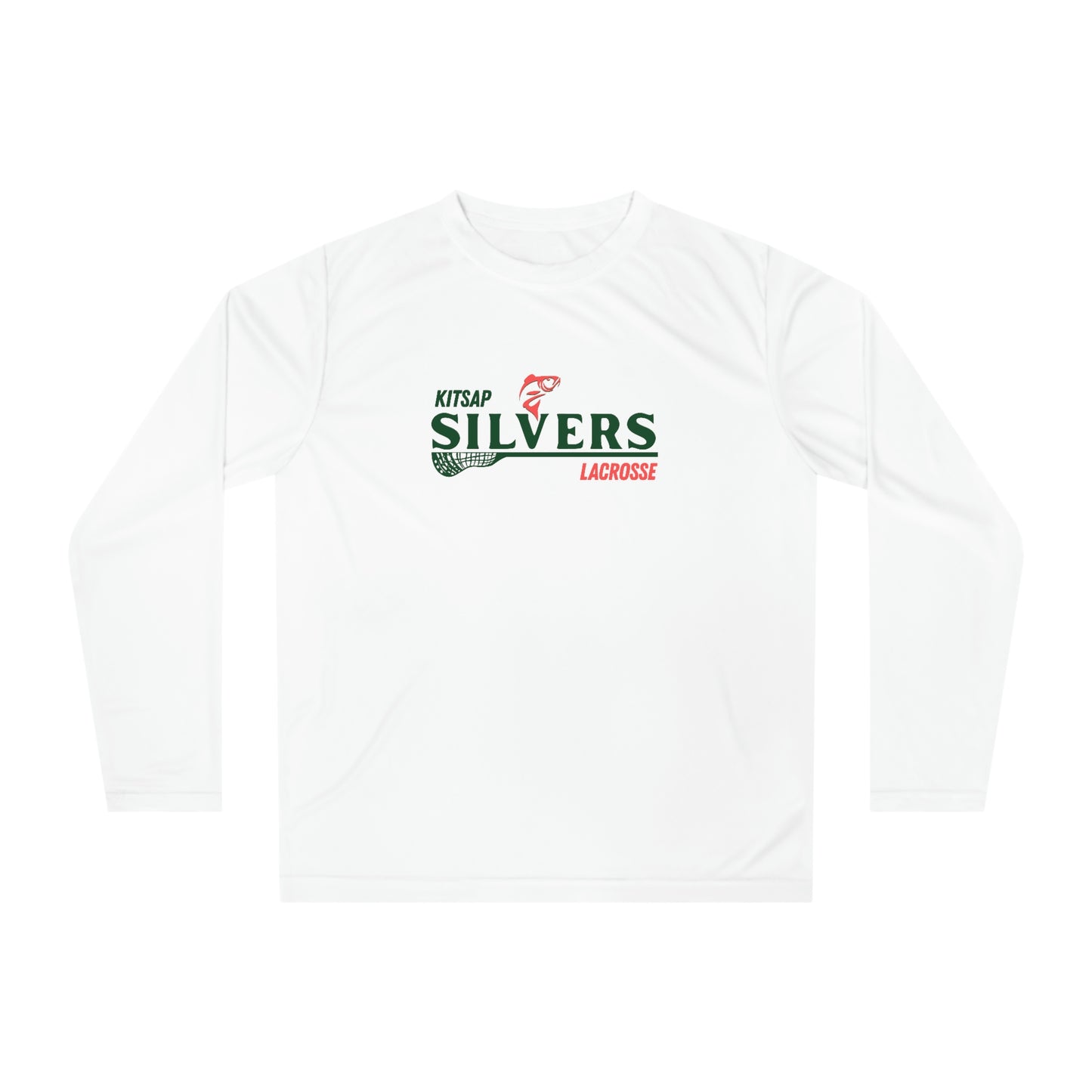 Adult Kitsap Lacrosse 365 Performance Long Sleeve Shirt