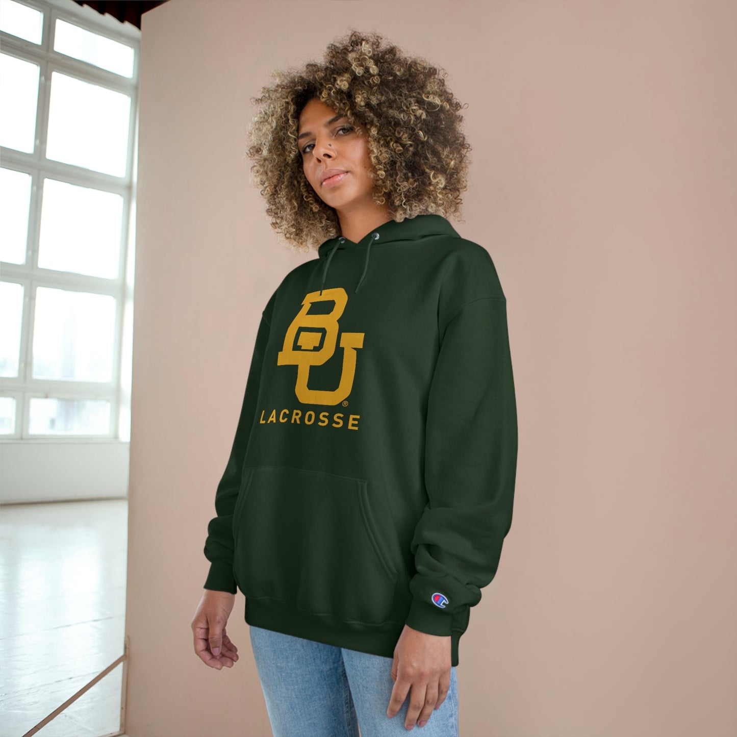 Adult Baylor Lacrosse Champion Hoodie