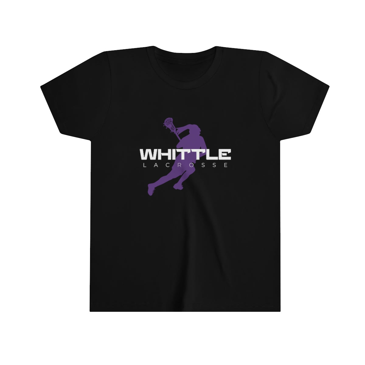 Youth Whittle Lacrosse Bella + Canvas Short Sleeve Tee