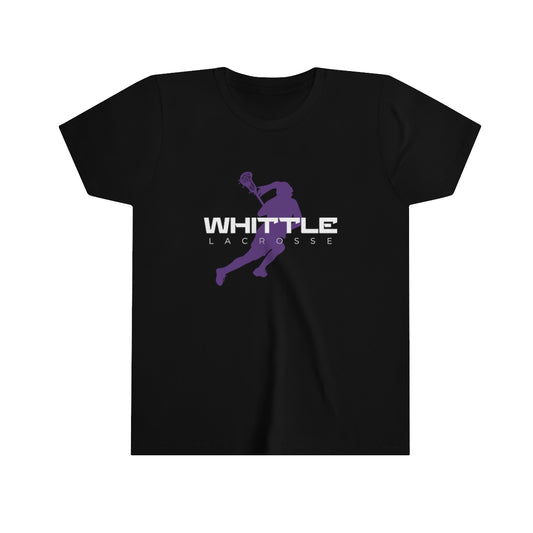 Youth Whittle Lacrosse Bella + Canvas Short Sleeve Tee
