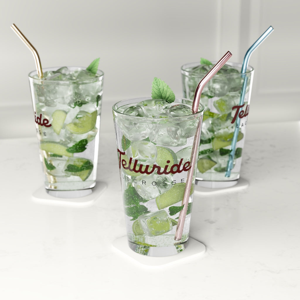 Telluride Lacrosse Pint Glass